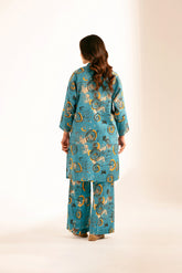 2 Piece Printed Slub Khaddar Printed (CF0169)